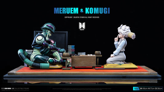 [Pre-Order Closed] Zoldyck Studio - Statue - Meruem and Komugi playing Gungi Hunter x Hunter
