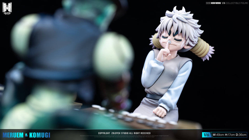 [Pre-Order] Zoldyck Studio - Statue - Meruem and Komugi playing Gungi Hunter x Hunter