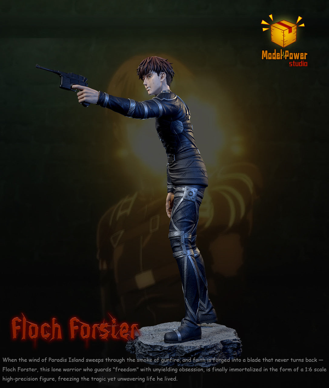 [Pre-Order] Model Power Studio - Statue - Floch Forster Attack on Titan