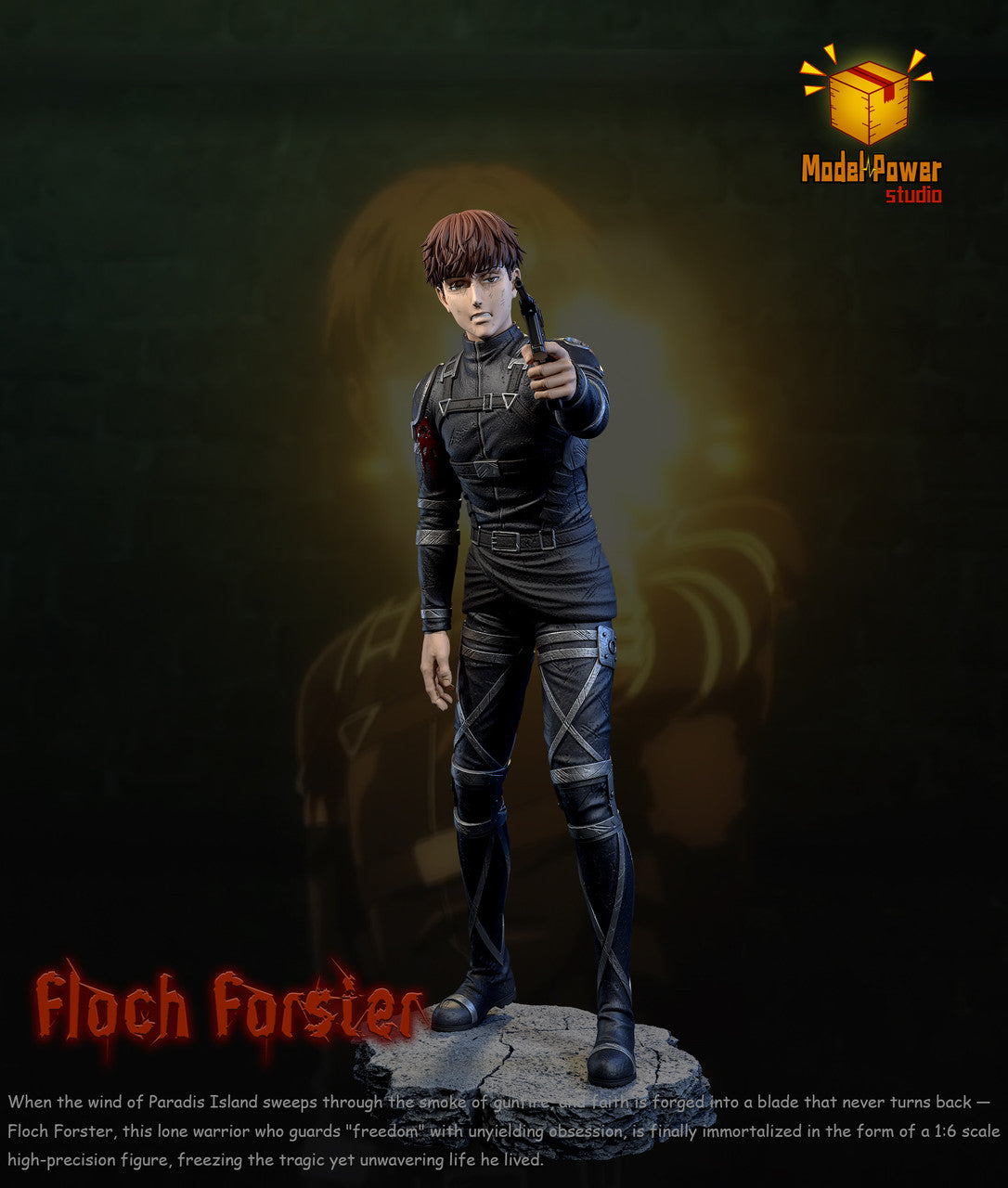 [Pre-Order] Model Power Studio - Statue - Floch Forster Attack on Titan