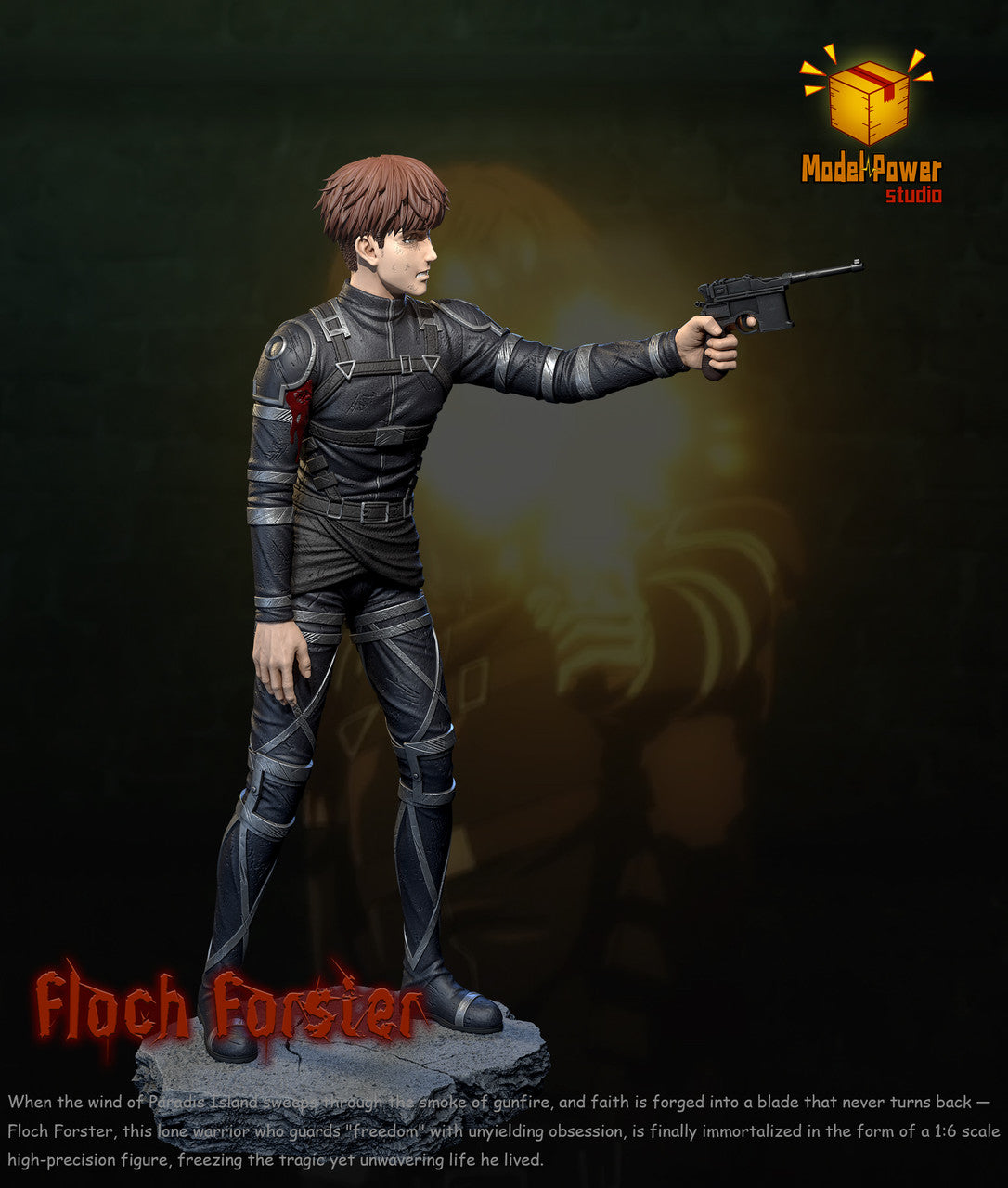 [Pre-Order] Model Power Studio - Statue - Floch Forster Attack on Titan