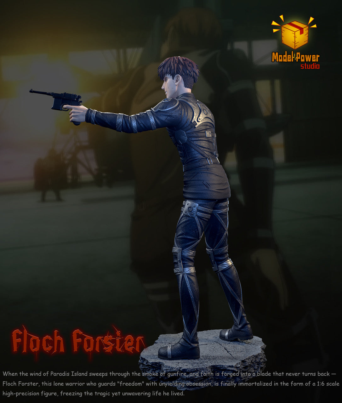[Pre-Order] Model Power Studio - Statue - Floch Forster Attack on Titan