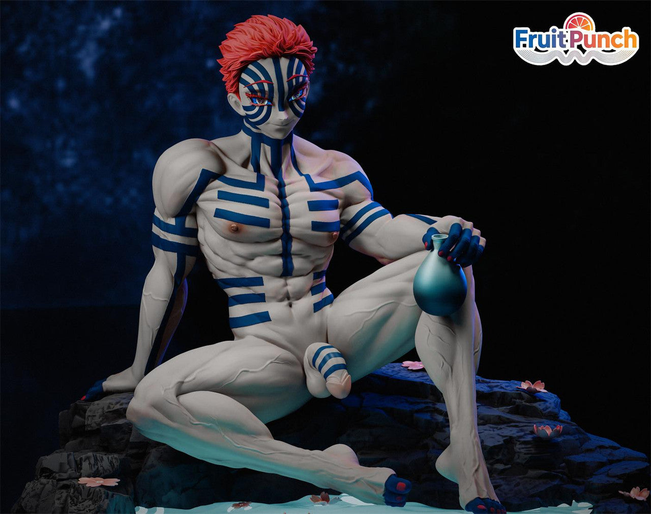 [Pre-Order] Fruit Punch Studio - Statue - Onsen Akaza Demon Slayer