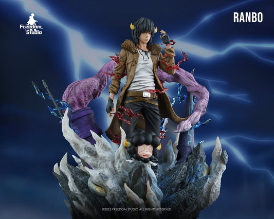 [Pre-Order] Freedom Studio - Statue - Ranbo with LED Katekyo Hitman Reborn