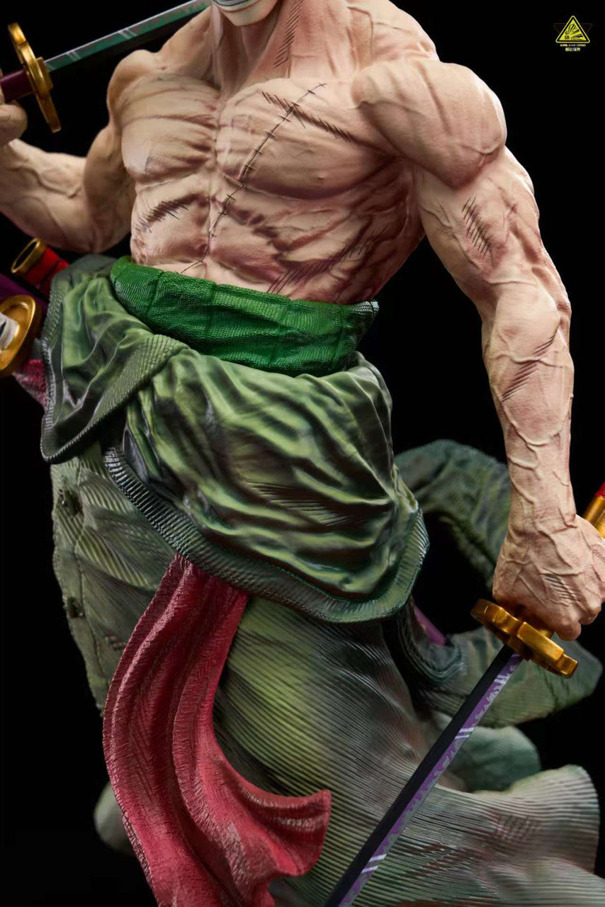 [Warehouse in Stock] Super Bomb Studio - Statue - One Piece Standing Roronoa Zoro
