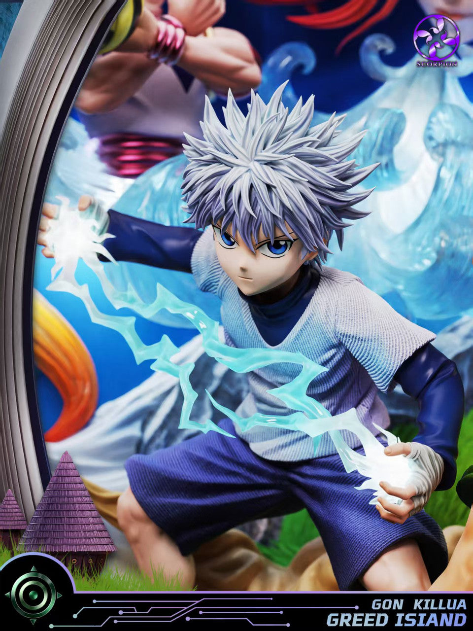[Pre-Order] Scorpion Studio - Statue - Greed Island Arc Gon X Killua Hunter x Hunter