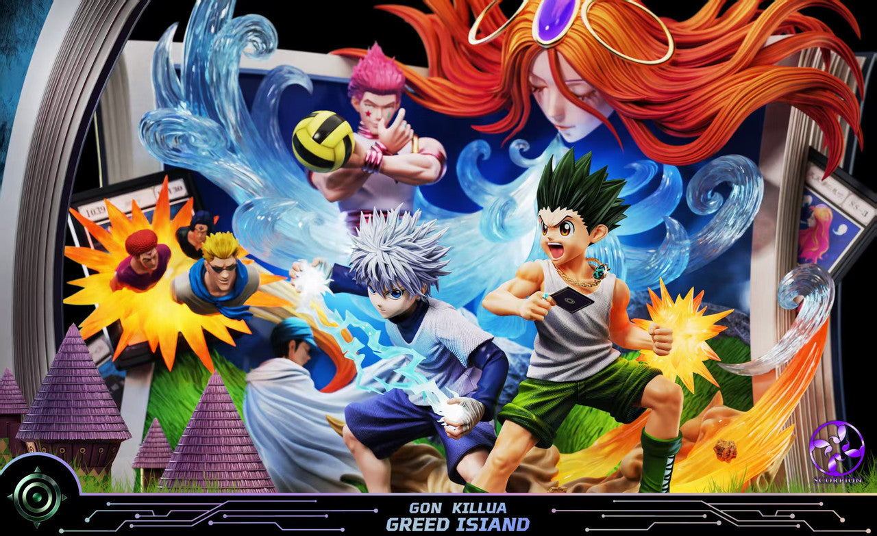 [Pre-Order] Scorpion Studio - Statue - Greed Island Arc Gon X Killua Hunter x Hunter