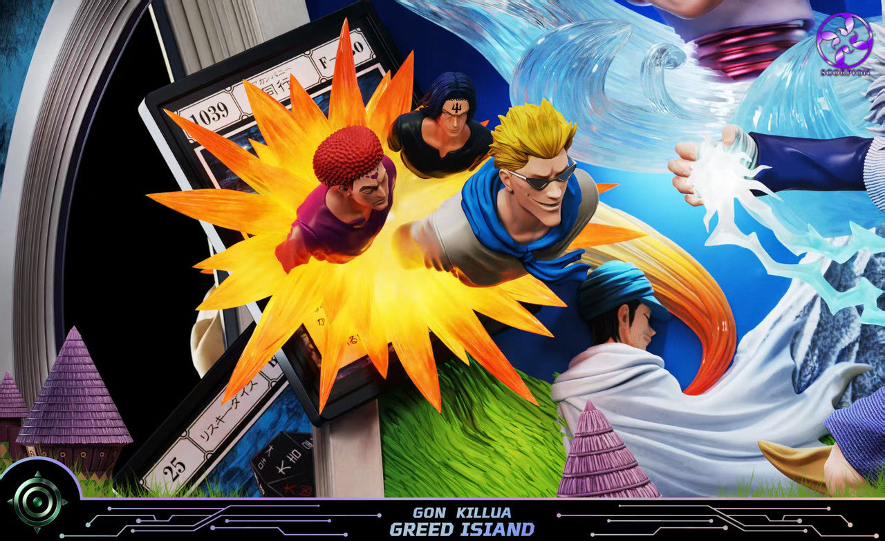 [Pre-Order] Scorpion Studio - Statue - Greed Island Arc Gon X Killua Hunter x Hunter