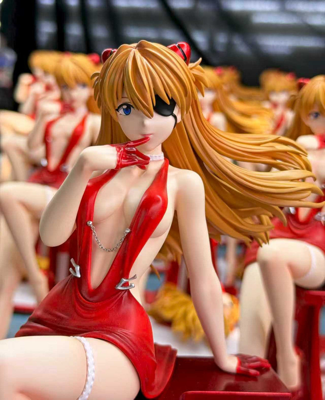 [Warehouse in Stock] Wonderland Studio - Statue - Neon Genesis Evangelion Dress Girl ASUKA