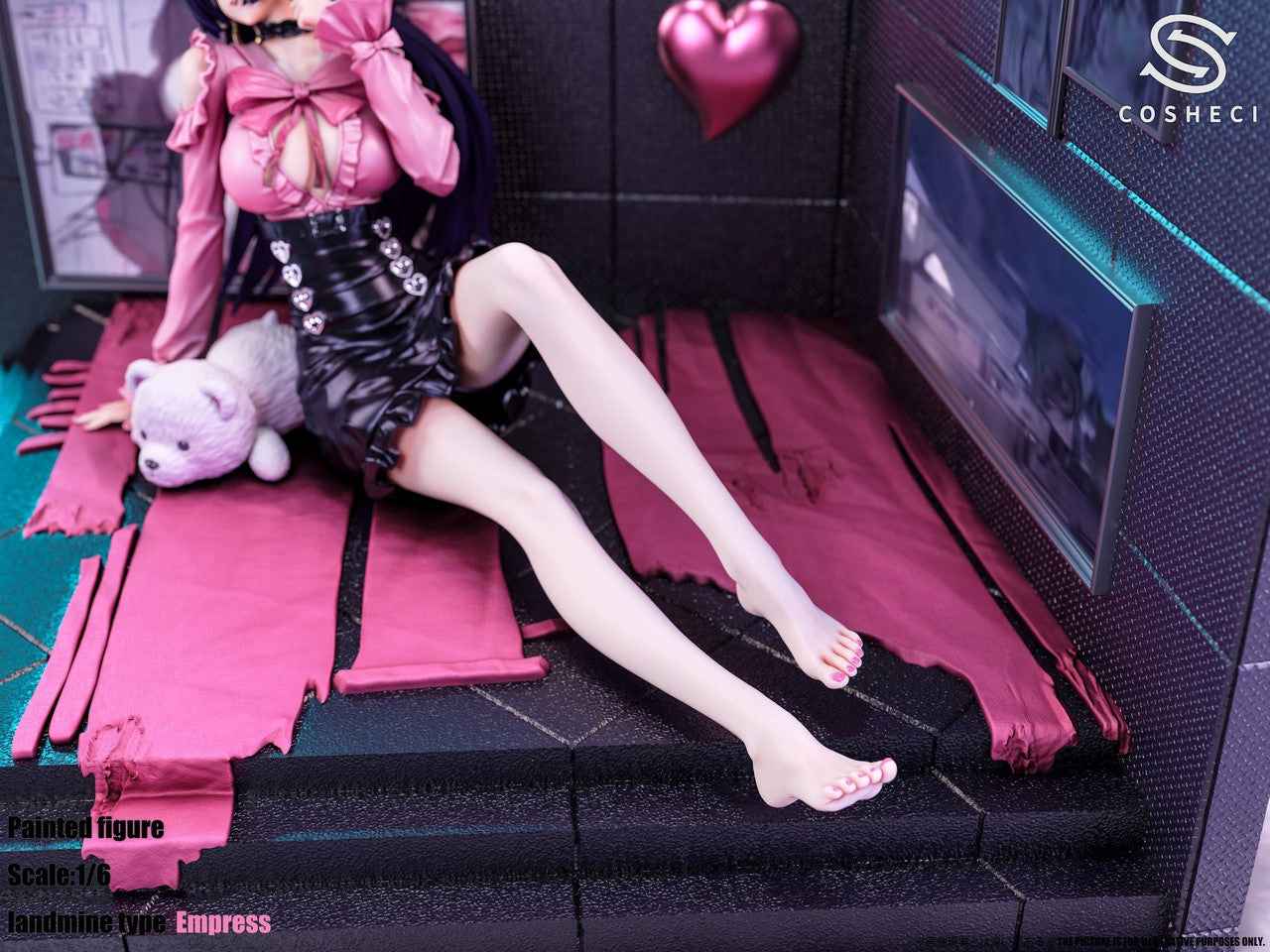 [Pre-Order] Cosh Studio - Statue - Landmine Girl Series 01 Boa Hancock One Piece