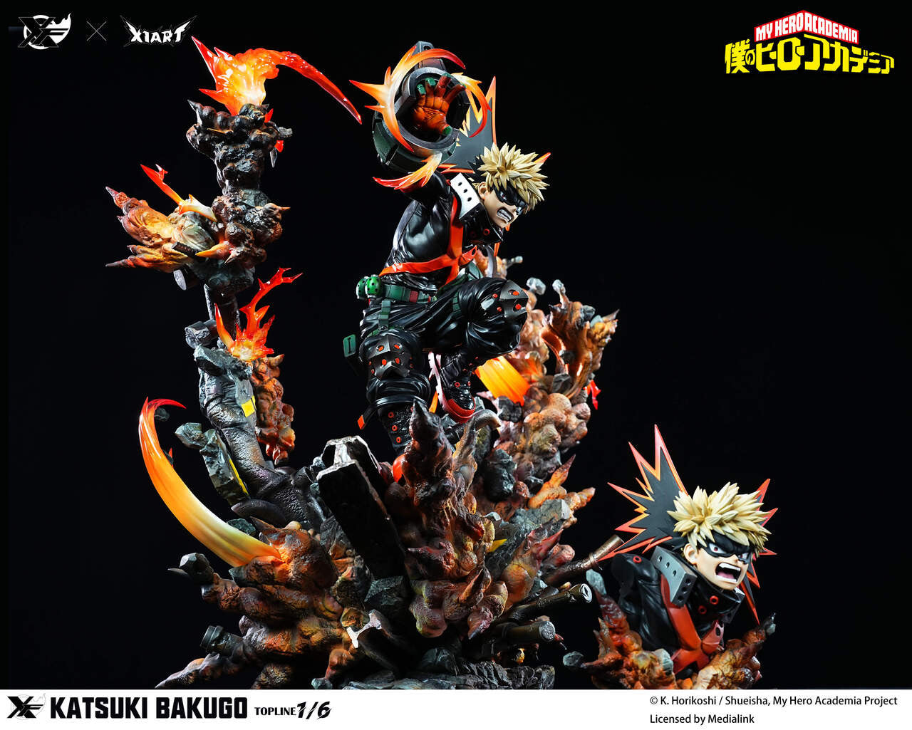[Pre-Order] XFire & X1ART Studio - Statue - My Hero Academia - Katsuki Bakugo