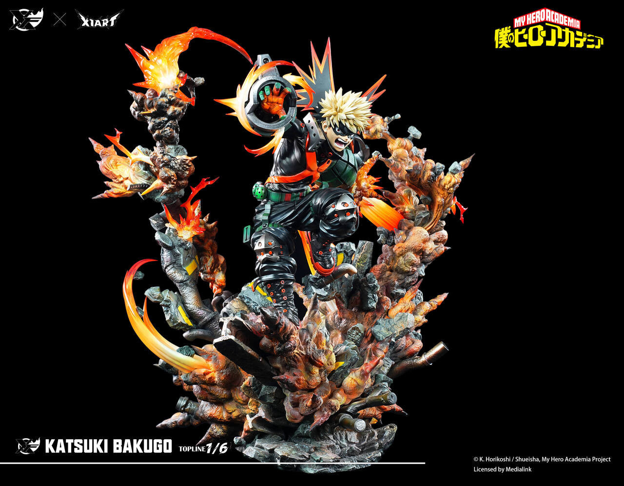 [Pre-Order] XFire & X1ART Studio - Statue - My Hero Academia - Katsuki Bakugo