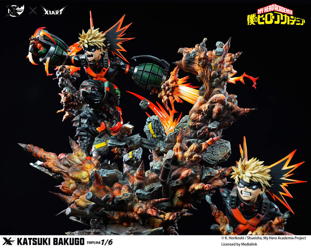 [Pre-Order] XFire & X1ART Studio - Statue - My Hero Academia - Katsuki Bakugo