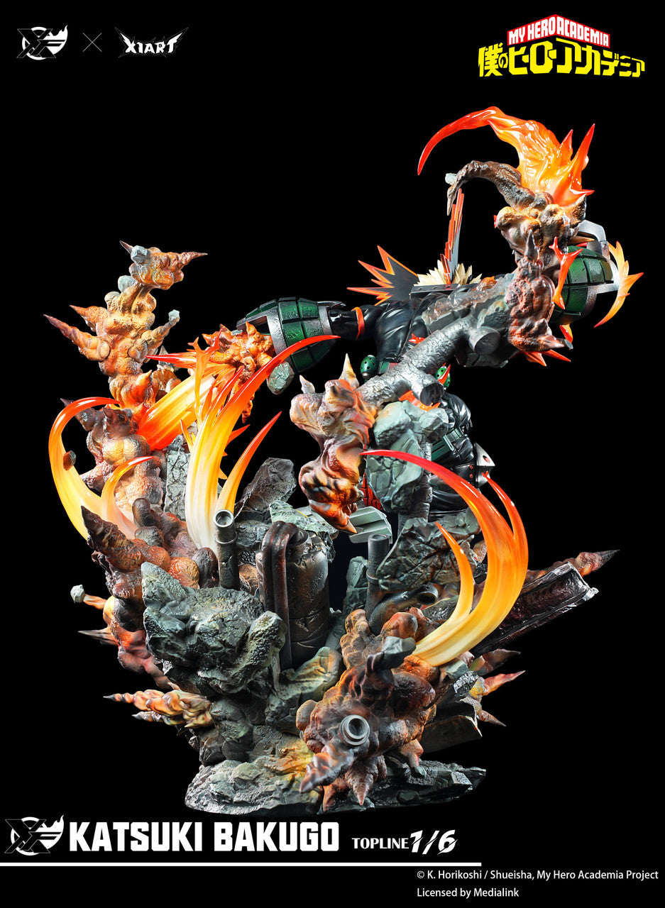 [Pre-Order] XFire & X1ART Studio - Statue - My Hero Academia - Katsuki Bakugo