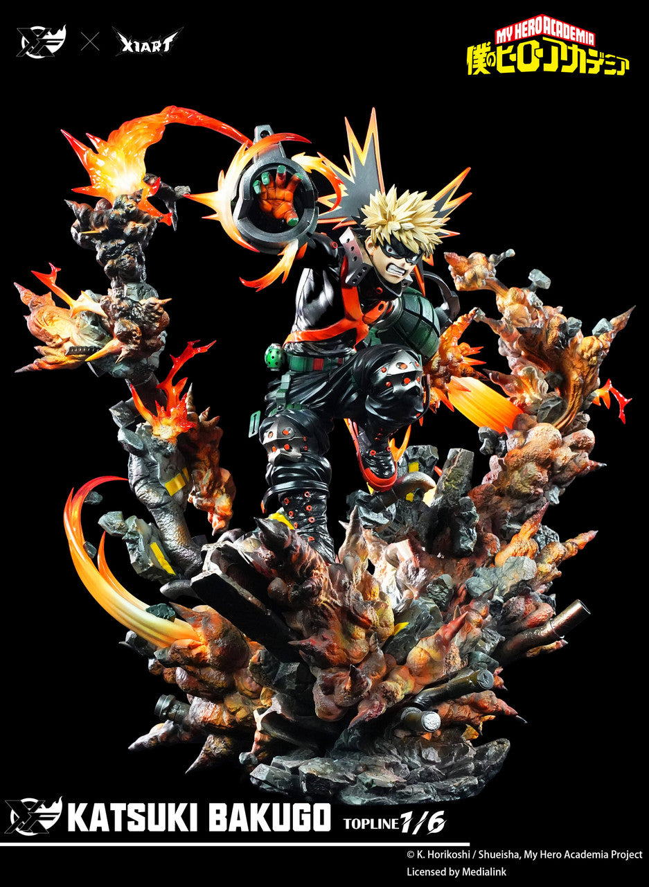 [Pre-Order] XFire & X1ART Studio - Statue - My Hero Academia - Katsuki Bakugo