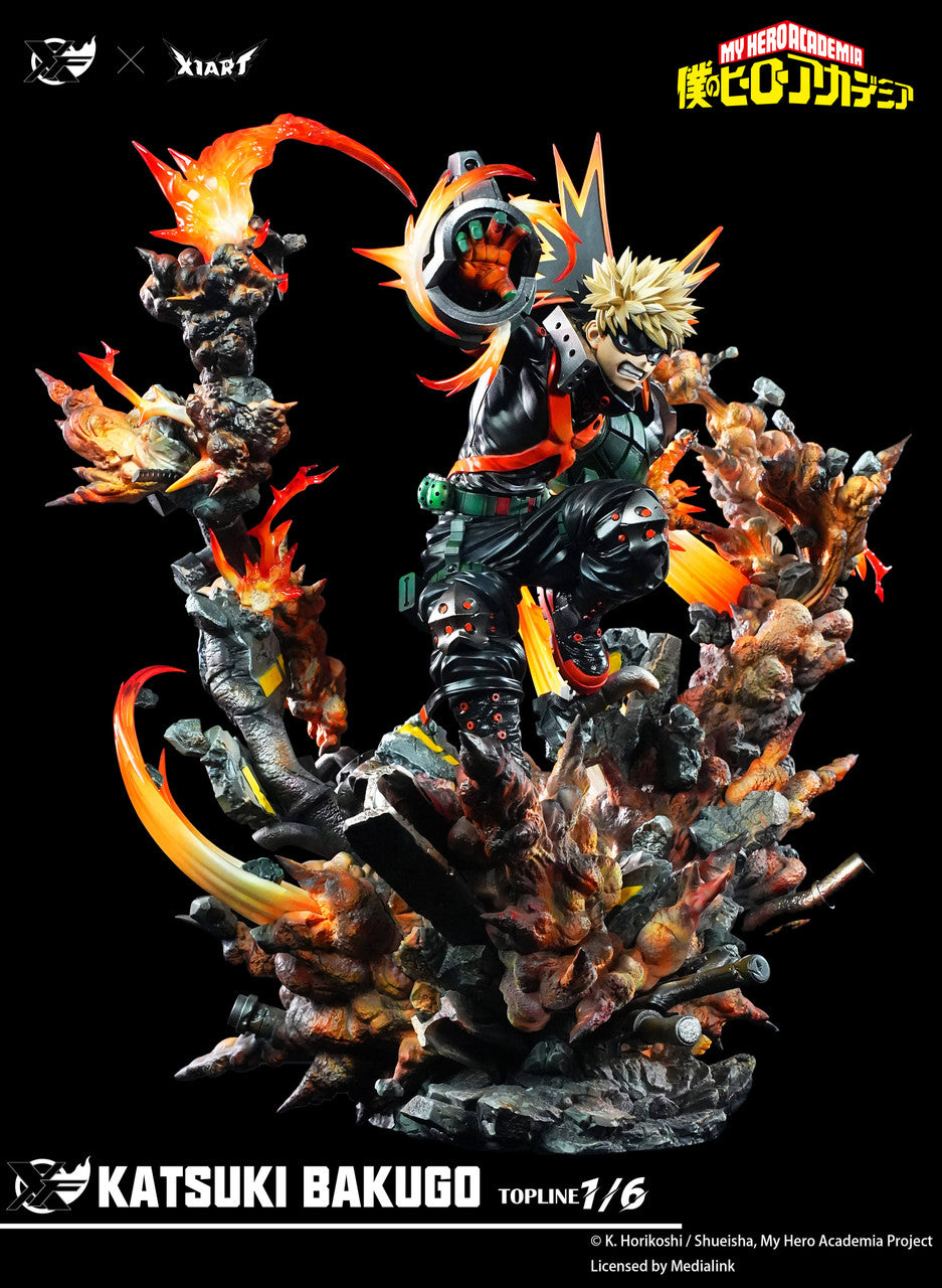 [Pre-Order] XFire & X1ART Studio - Statue - My Hero Academia - Katsuki Bakugo