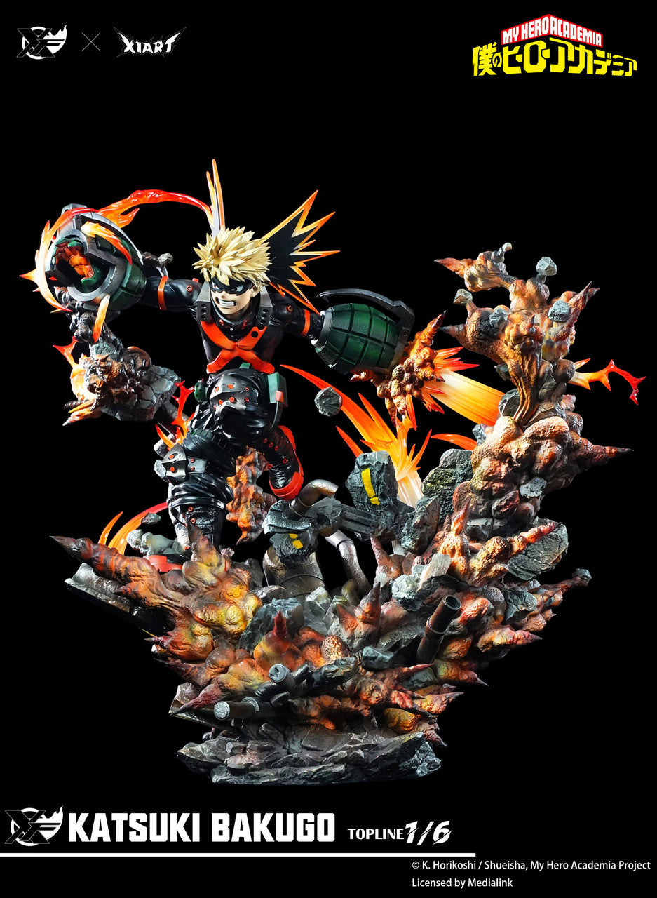 [Pre-Order] XFire & X1ART Studio - Statue - My Hero Academia - Katsuki Bakugo
