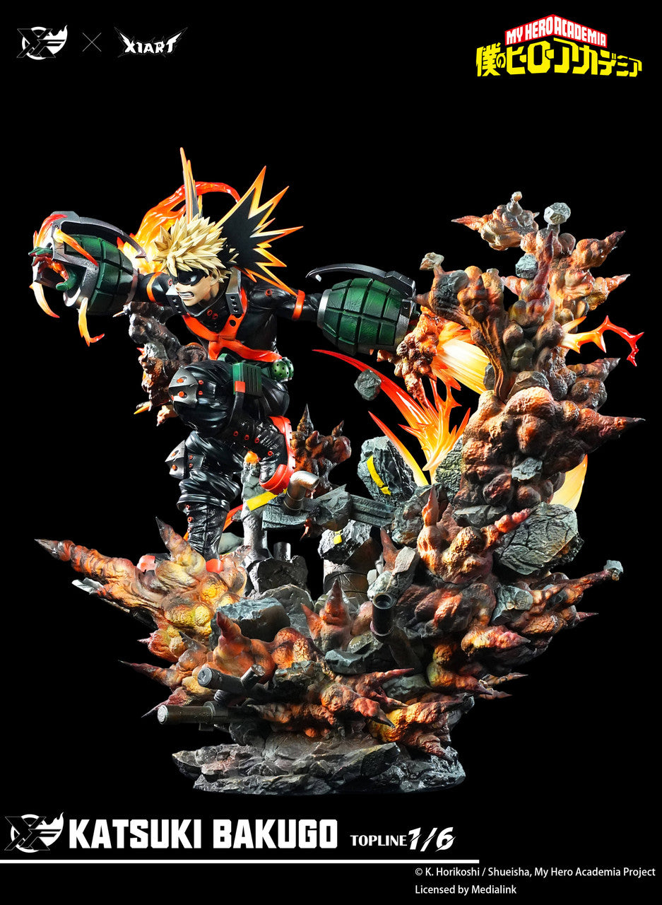 [Pre-Order] XFire & X1ART Studio - Statue - My Hero Academia - Katsuki Bakugo