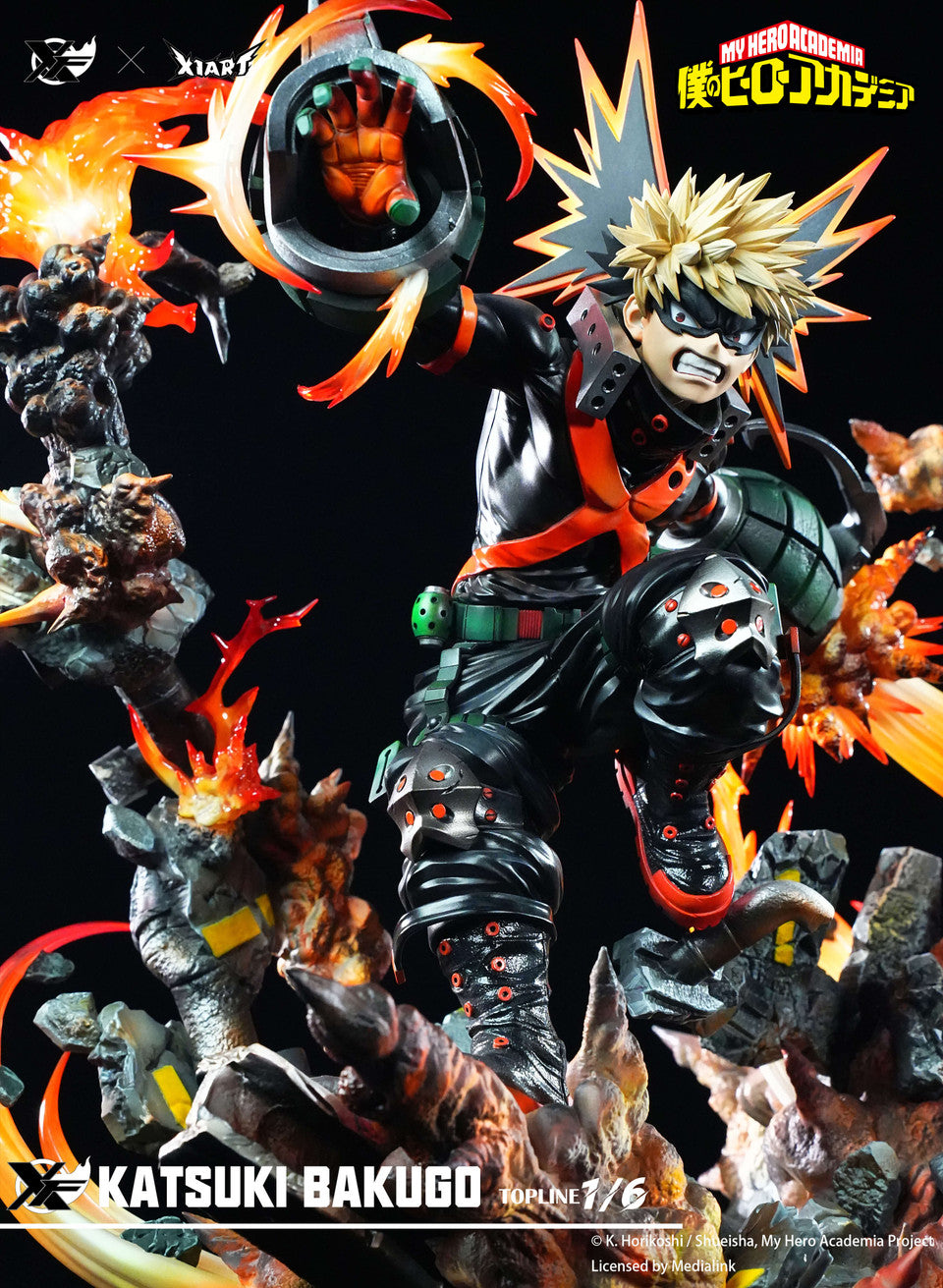 [Pre-Order] XFire & X1ART Studio - Statue - My Hero Academia - Katsuki Bakugo