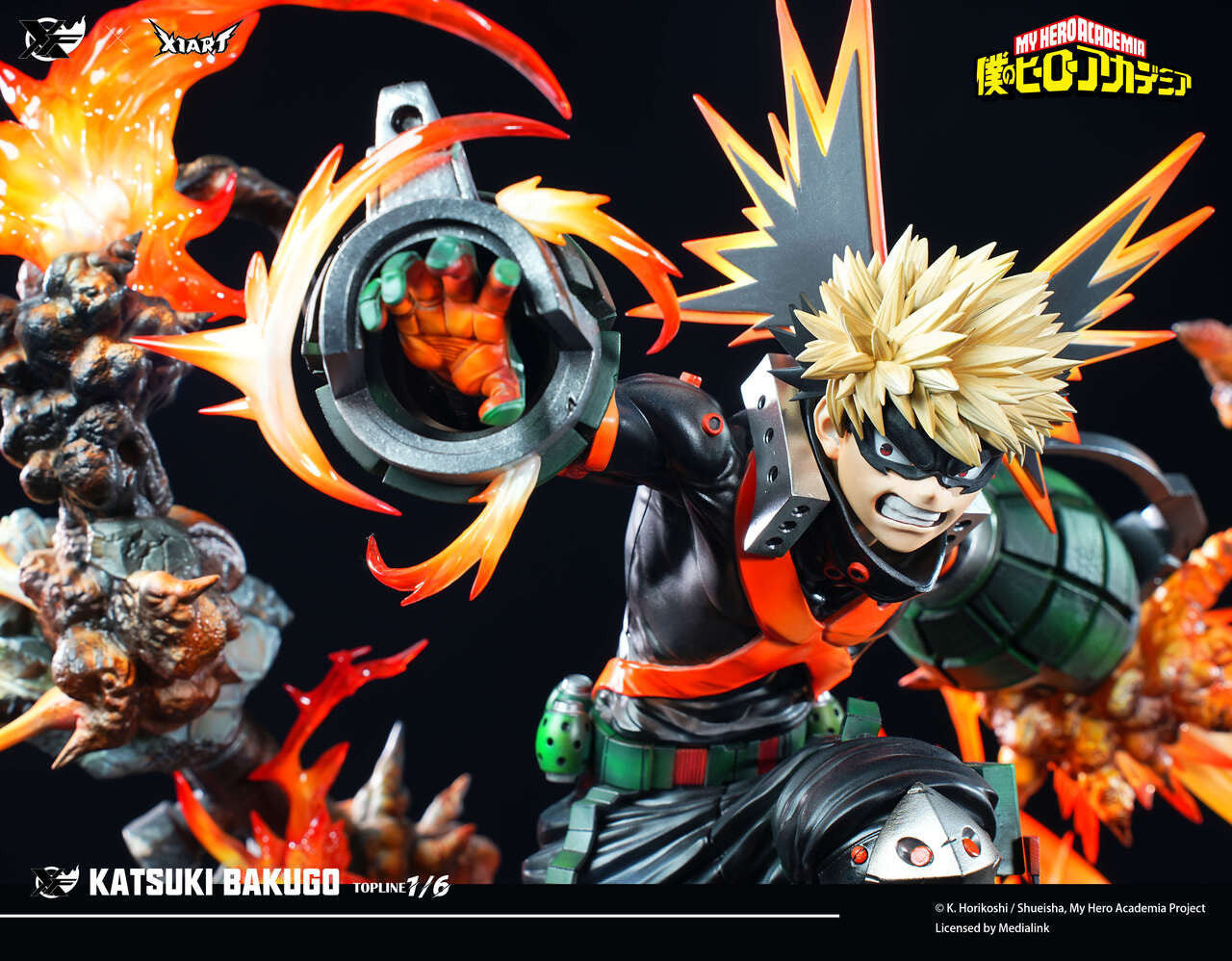 [Pre-Order] XFire & X1ART Studio - Statue - My Hero Academia - Katsuki Bakugo