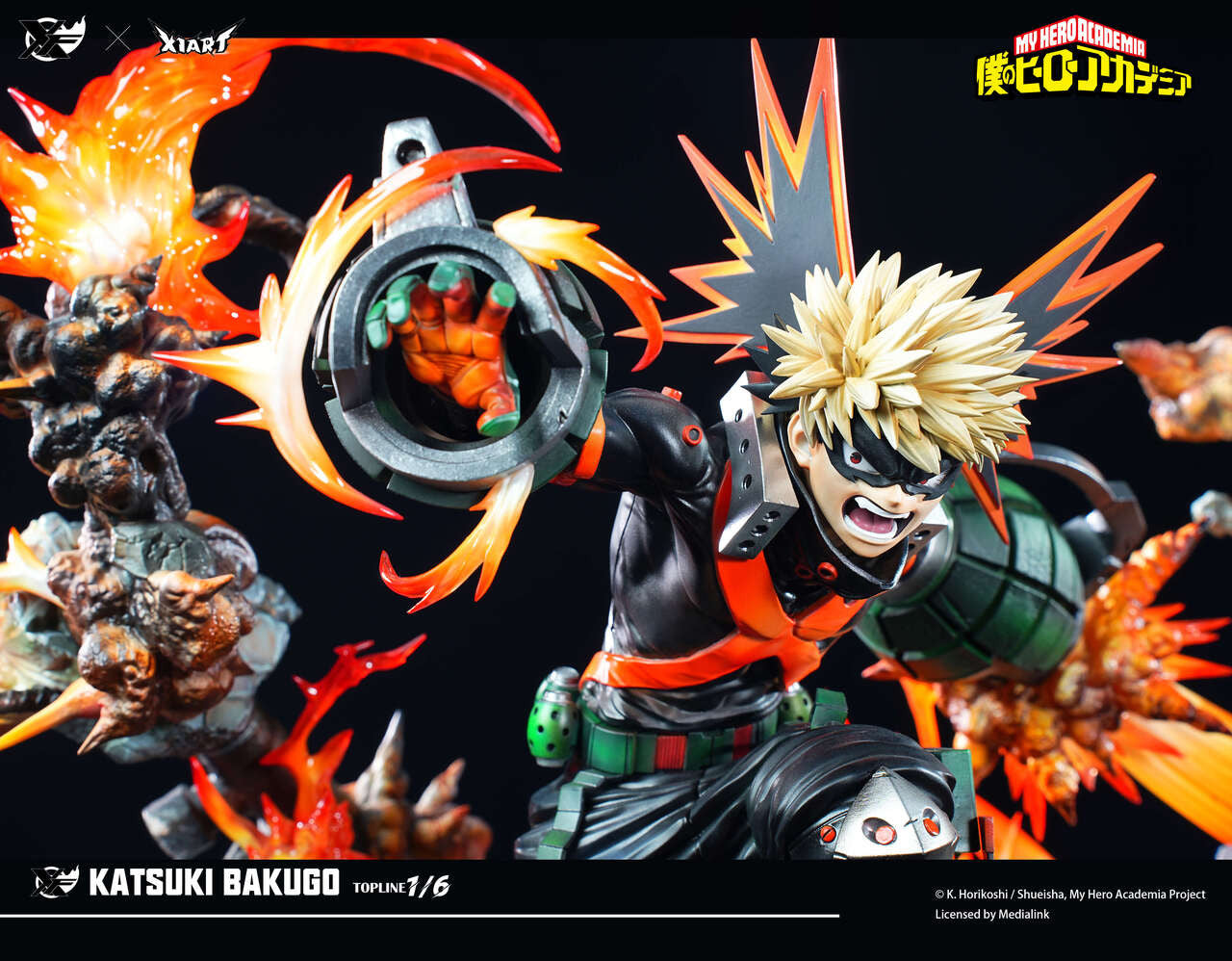 [Pre-Order] XFire & X1ART Studio - Statue - My Hero Academia - Katsuki Bakugo
