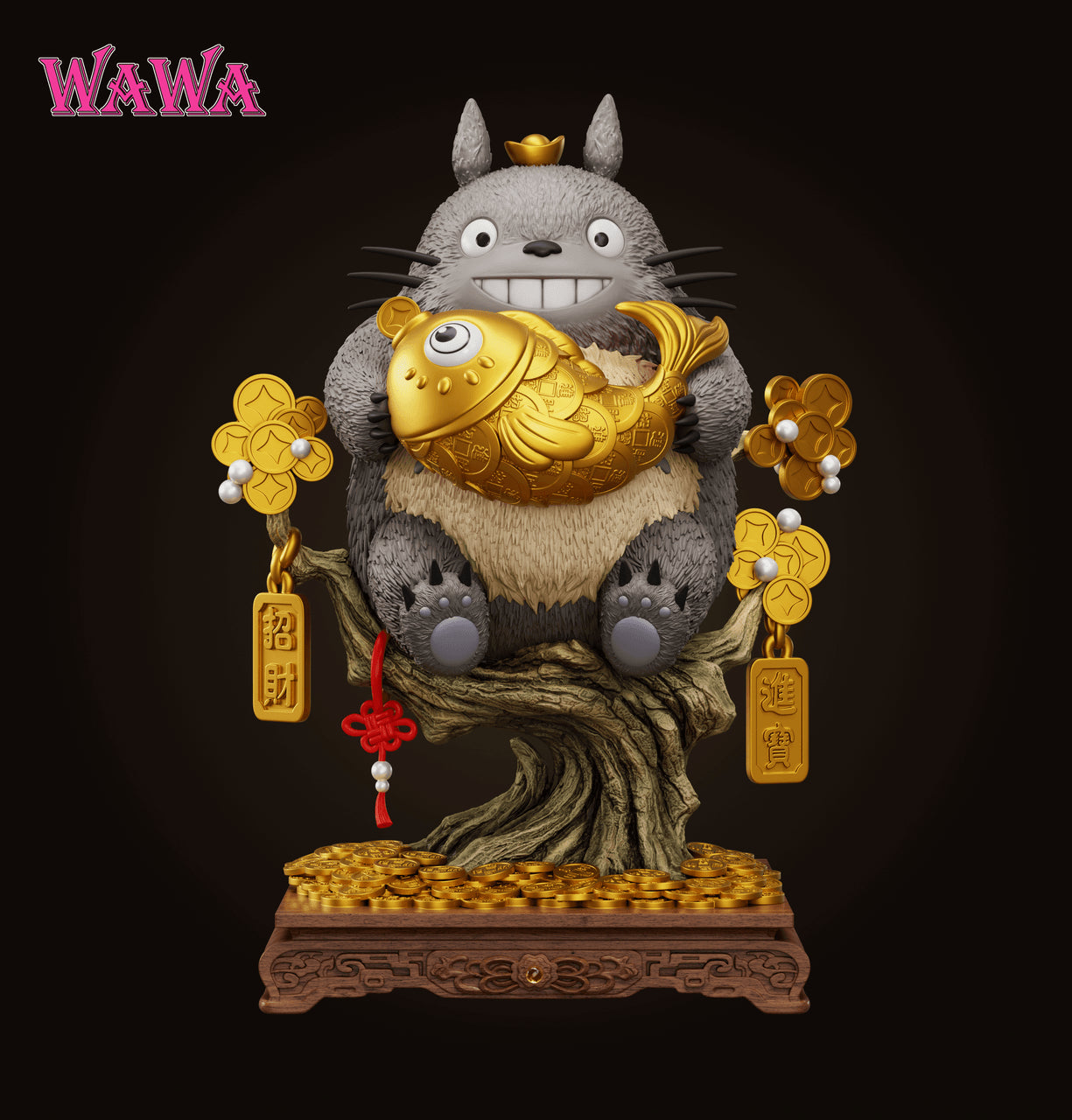 [Pre-Order] WAWA Studio - Statue - Totoro Lucky Charm Series My Neighbor Totoro