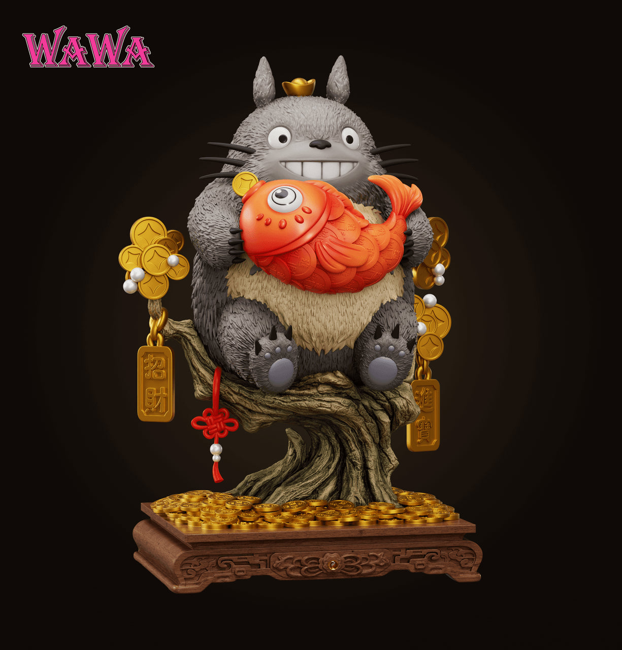 [Pre-Order] WAWA Studio - Statue - Totoro Lucky Charm Series My Neighbor Totoro