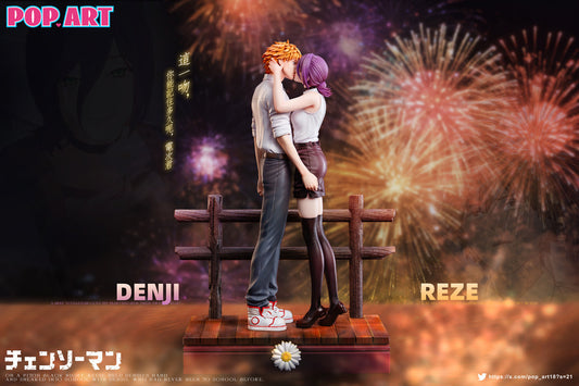 [Pre-Order Closed] POP.ART Studio - Statue - Reze X Denji Chainsaw Man