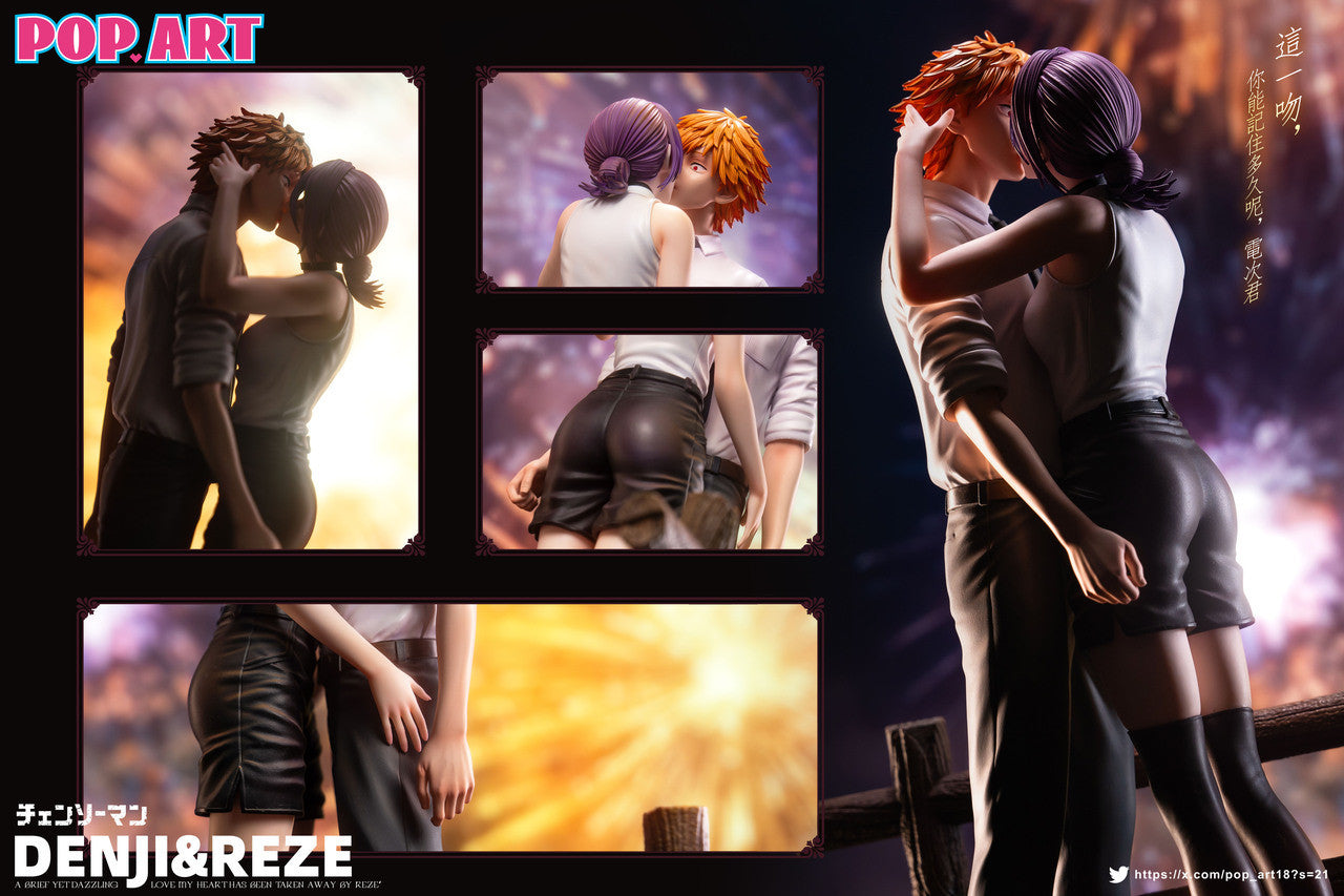 [Pre-Order] POP.ART Studio - Statue - Reze X Denji Chainsaw Man