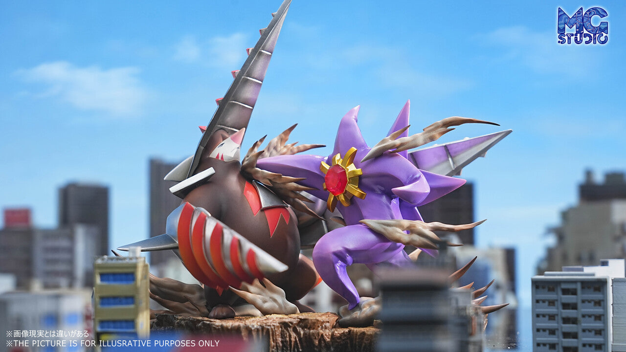 [Pre-Order] MG Studio - Statue - Pokémon - MEGA Starmie vs MEGA Excadrill