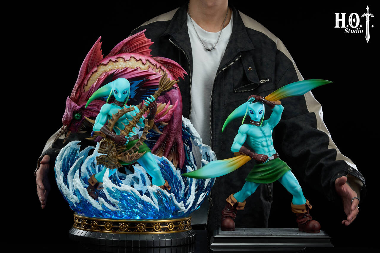 [Pre-Order] HOT Studio - Statue - Link Zora Form Link Figure The Legend of Zelda