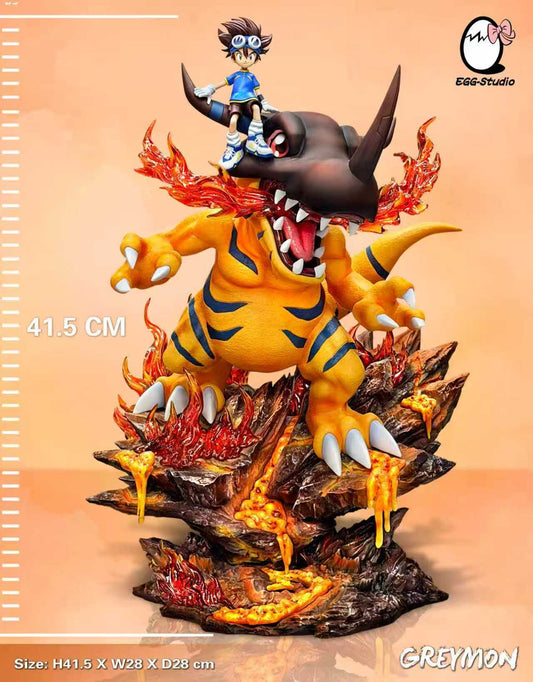[Pre-Order Closed] EGG Studio - Statue - Greymon Digimon