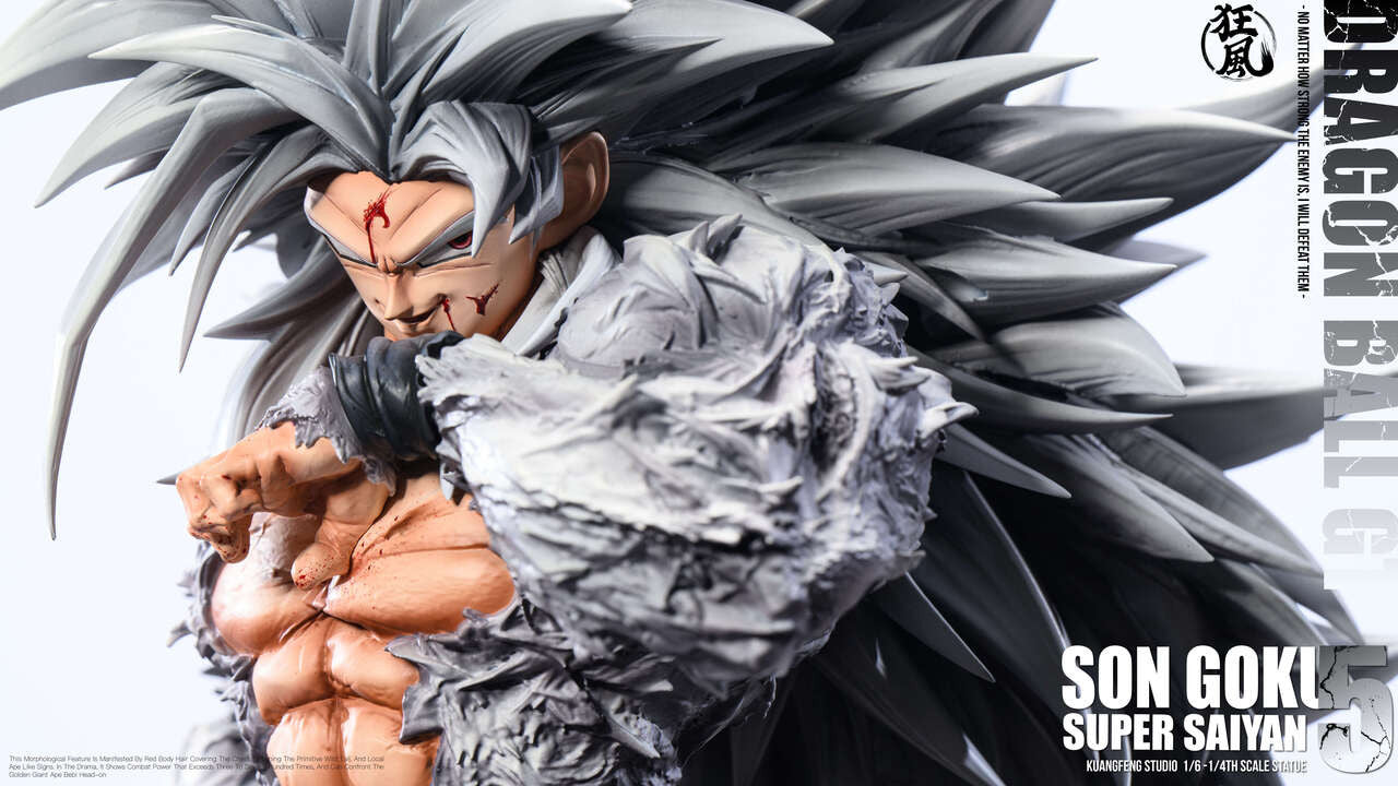 [Pre-Order] Kuang Feng Studio - Statue - Dragon Ball SS4 & SS5 Goku