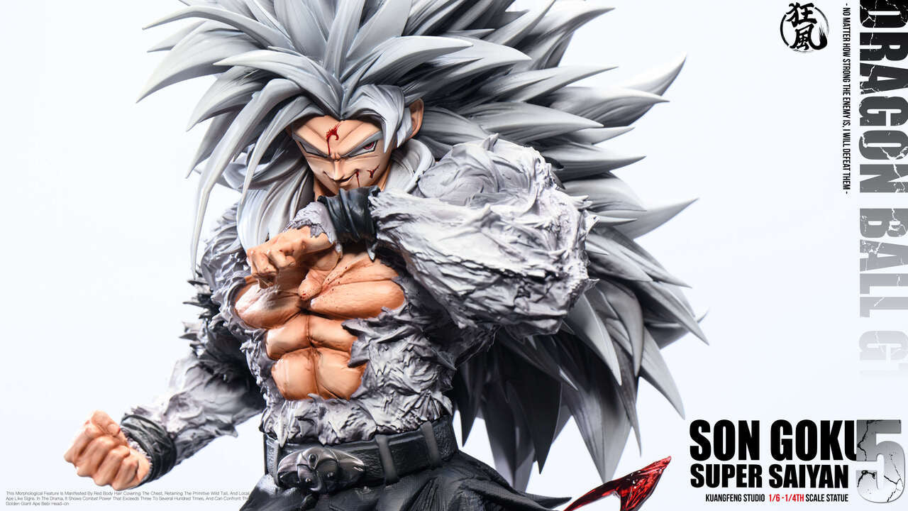 [Pre-Order] Kuang Feng Studio - Statue - Dragon Ball SS4 & SS5 Goku
