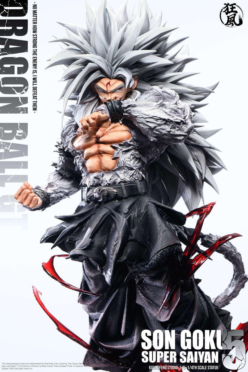 [Pre-Order] Kuang Feng Studio - Statue - Dragon Ball SS4 & SS5 Goku