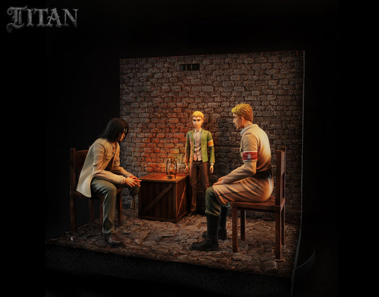 [Pre-Order] TITAN Studio - Statue - Attack on Titan - Eren Jaeger & Reiner Braun & Falco Grice