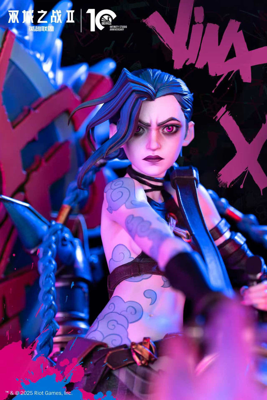 [Pre-Order] Infinity Studio - Statue - Arcane II Jinx 1/4 Scale Statue (Licensed)