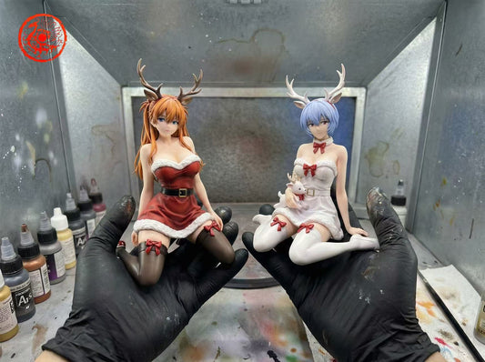 [Pre-Order] ZQ Studio - Statue - Ayanami Rei, Soryu Asuka Langley Neon Genesis Evangelion