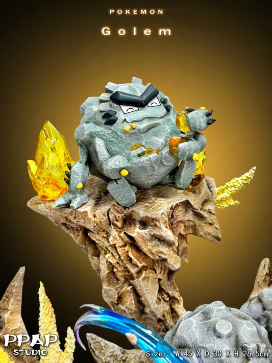 [Pre-Order] PPAP Studio - Statue - Golem Family Evolution Set Pokémon
