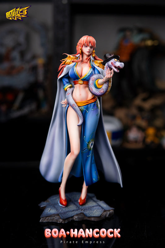 [Pre-Order] Ji Ke Studio - Statue - Pirate Empress Boa Hancock and Gloriosa One Piece