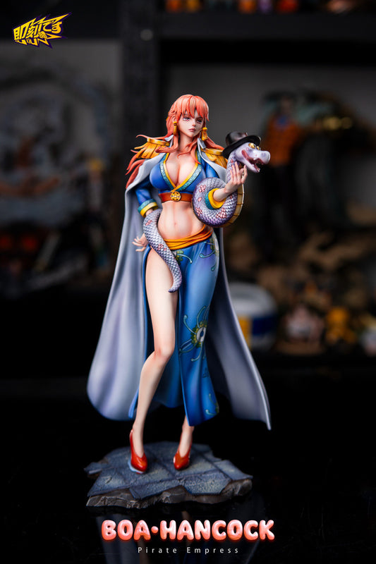 [Pre-Order] Ji Ke Studio - Statue - Pirate Empress Boa Hancock and Gloriosa One Piece
