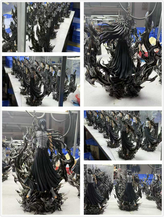 [Warehouse in Stock] HXHENG Studio & CHENG Studio - Statue - Bleach - Mugetsu Ichigo ver 3.0 B Deluxe Black version