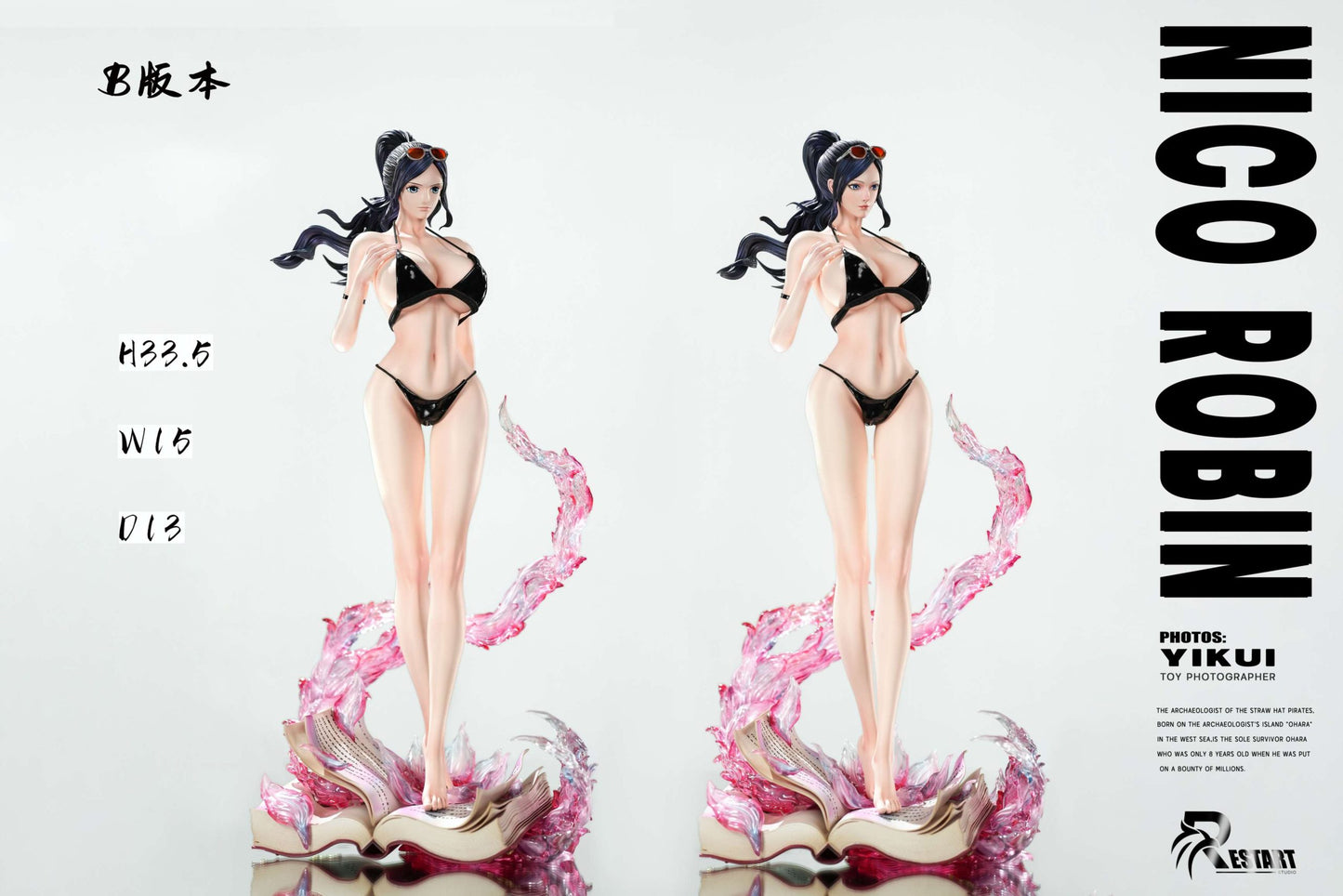 [Pre-Order Closed] Restart Studio - Statue - One Piece - Nico Robin Book Effects