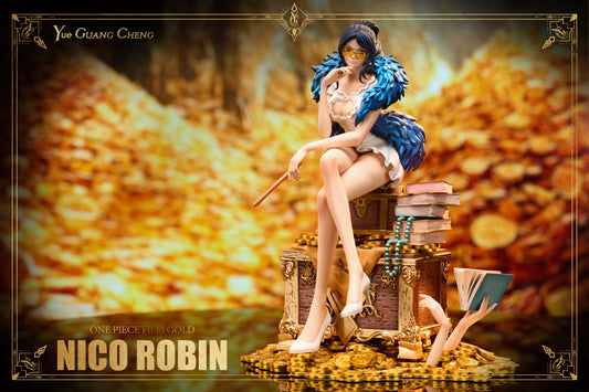 [Warehouse in Stock] YUE GUANG CHENG Studio - Statue - One Piece FILM GOLD - Series #2 Nico Robin