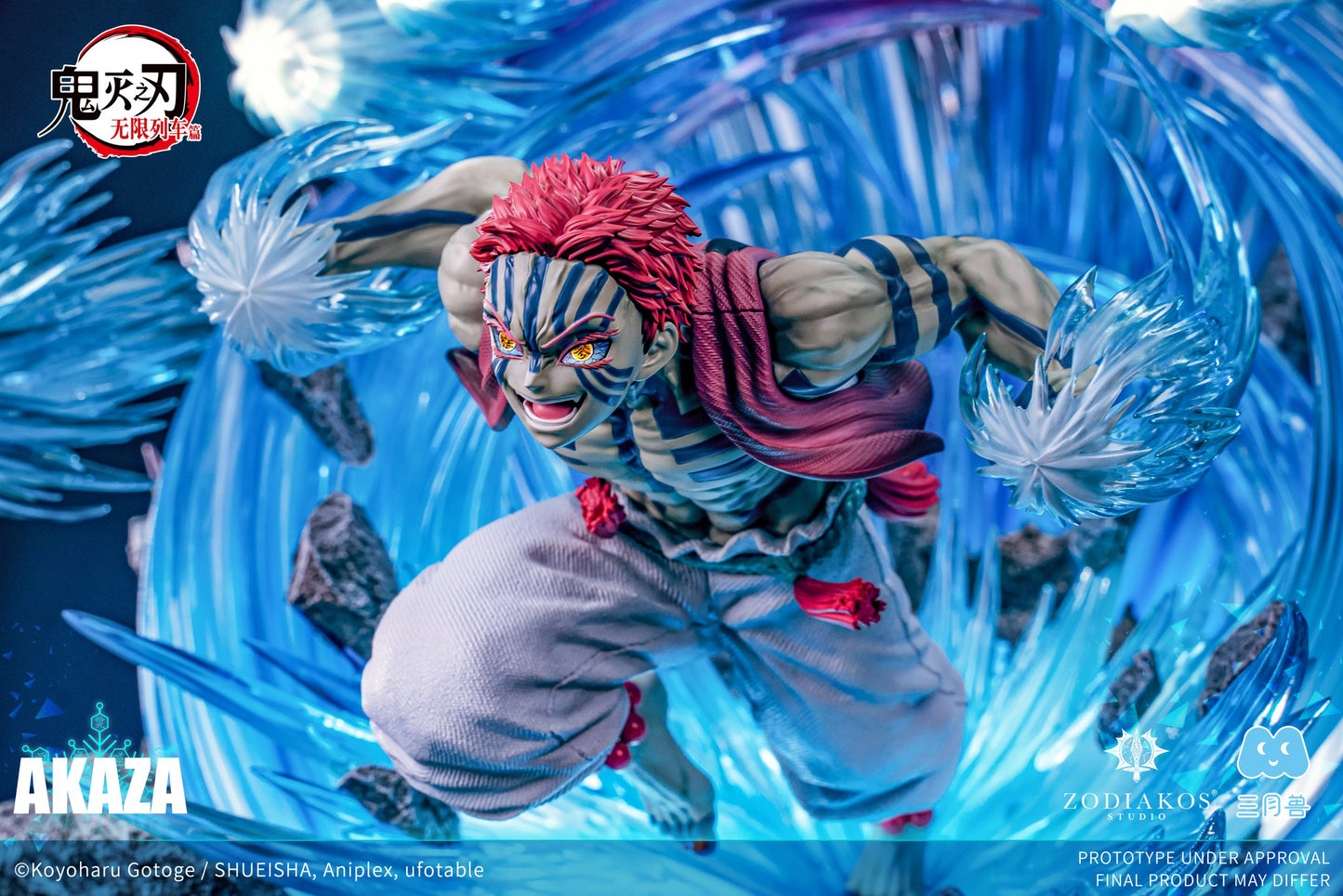 [Pre-Order Closed] Zodiakos Studio & San Yue Shou Studio - Statue - Demon Slayer - Akaza (Licensed)