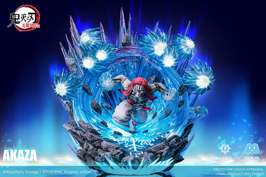 [Pre-Order Closed] Zodiakos Studio & San Yue Shou Studio - Statue - Demon Slayer - Akaza (Licensed)