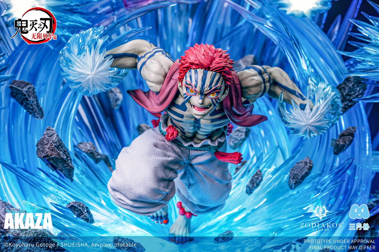 [Pre-Order Closed] Zodiakos Studio & San Yue Shou Studio - Statue - Demon Slayer - Akaza (Licensed)