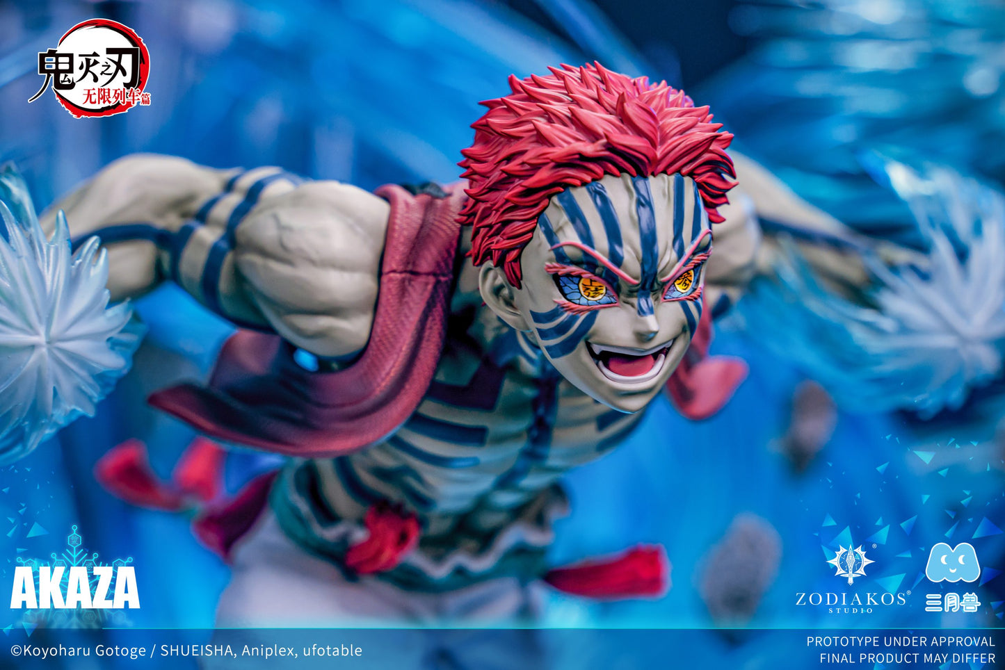[Pre-Order Closed] Zodiakos Studio & San Yue Shou Studio - Statue - Demon Slayer - Akaza (Licensed)