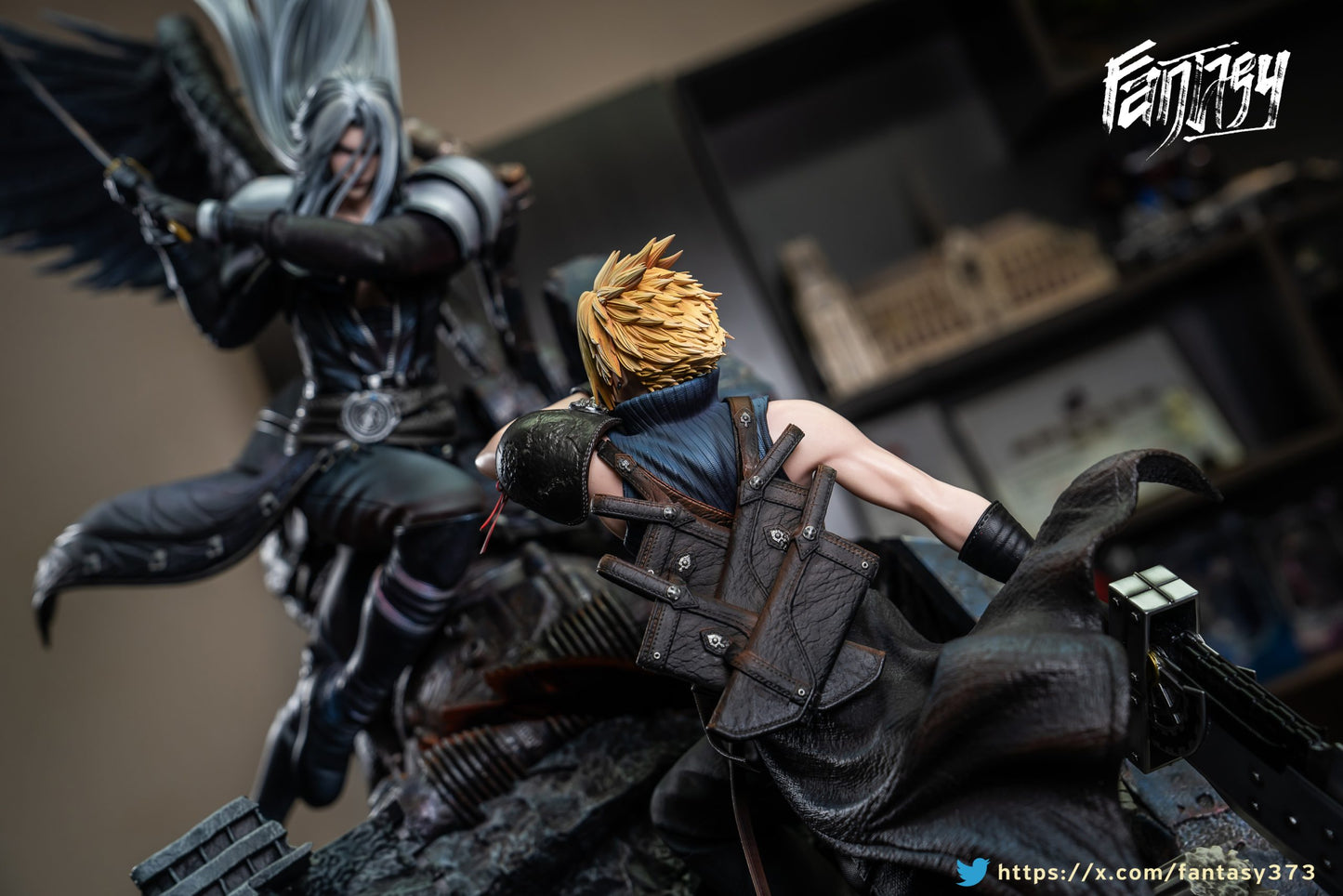 [Pre-Order] FANTASY Studio & Dragon Studio - Statue - Final Fantasy - Sephiroth vs Cloud