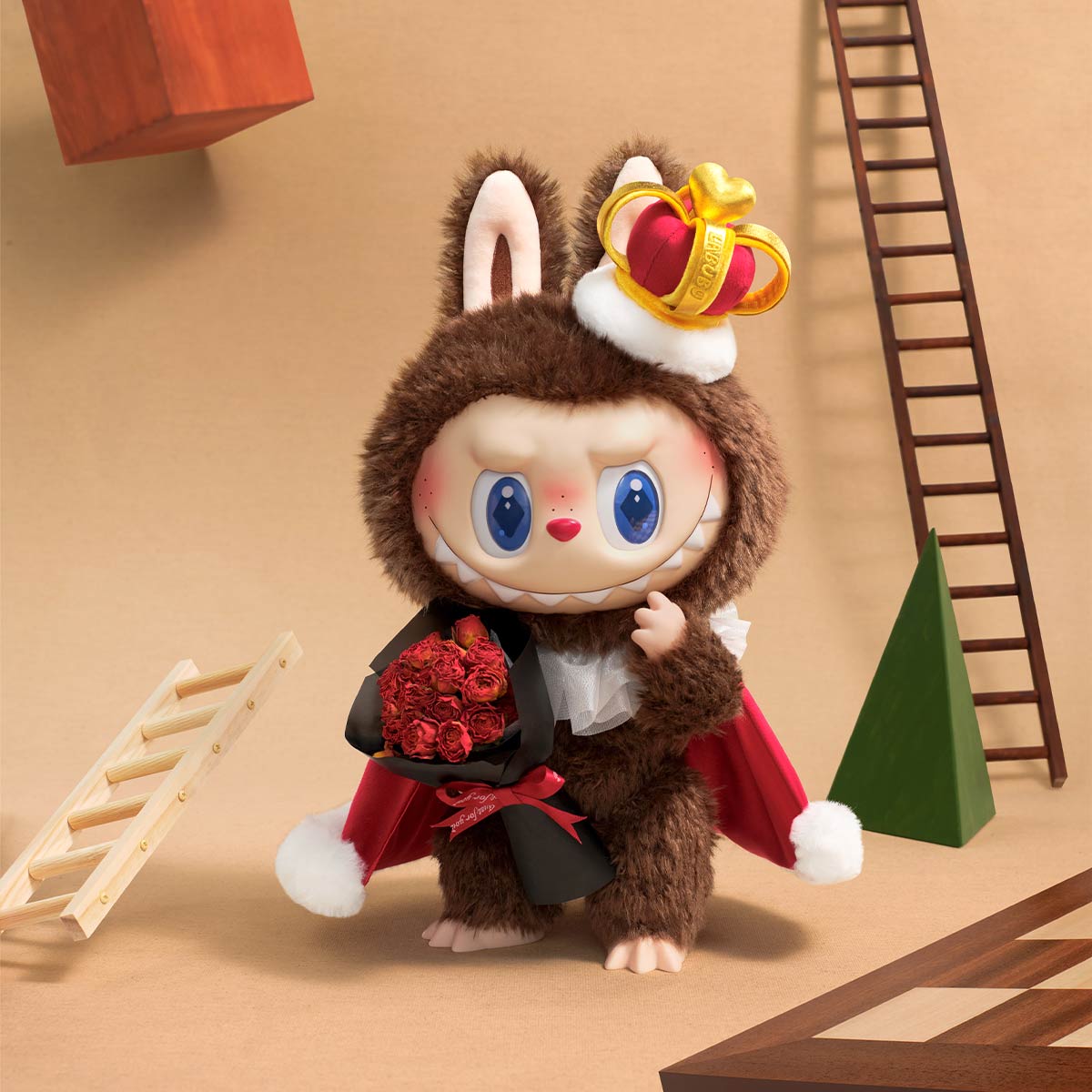 POPMART- THE MONSTERS Let's Checkmate Series-Vinyl Plush Doll